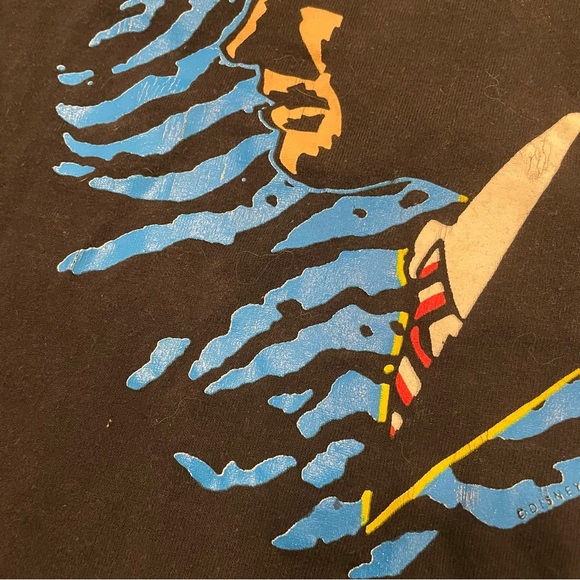 Vintage RARE Disney Dick Tracy Muscle t-shirt AS IS Small - Picture 4 of 5